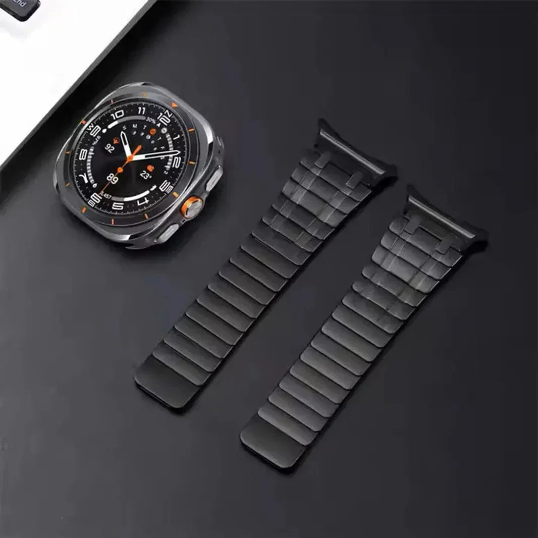 QuickFit Magnetic Metal Link for Samsung Watch Ultra 47mm Straps & Bands QuickFit Magnetic Metal Link for Samsung Watch Ultra 47mm Straps & Bands